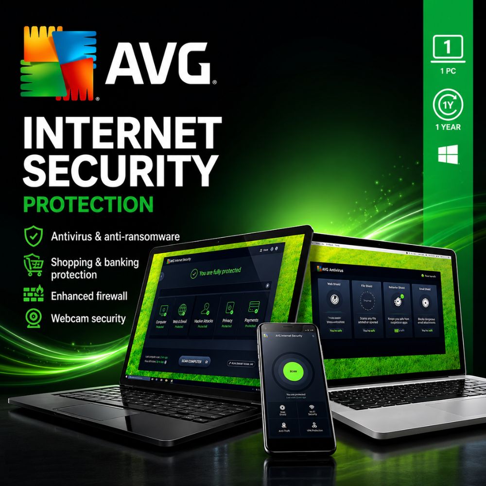 [Key] AVG Internet Security 1 User 1 Year PC Activation