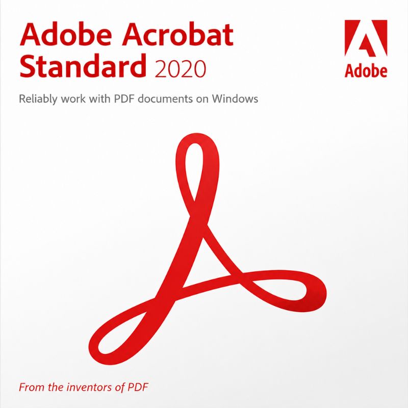 Adobe Acrobat Standard 2020 (PC) 1 Device | 1 Year
