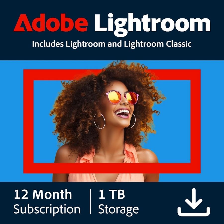 Adobe Lightroom with Lightroom Classic — 1TB, 12-Month Subscription