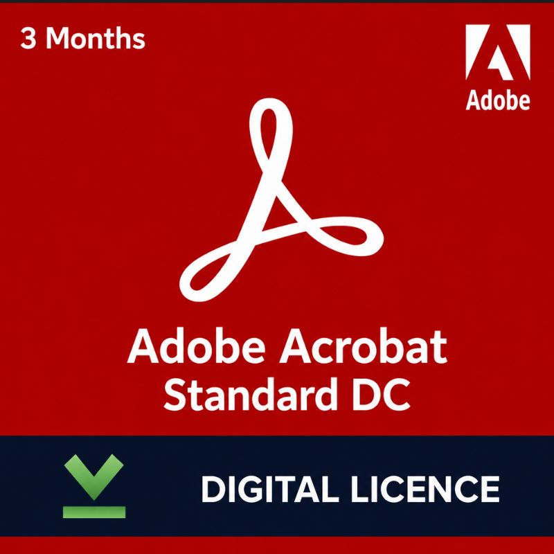 Adobe Acrobat Standard DC | 3 Months Key