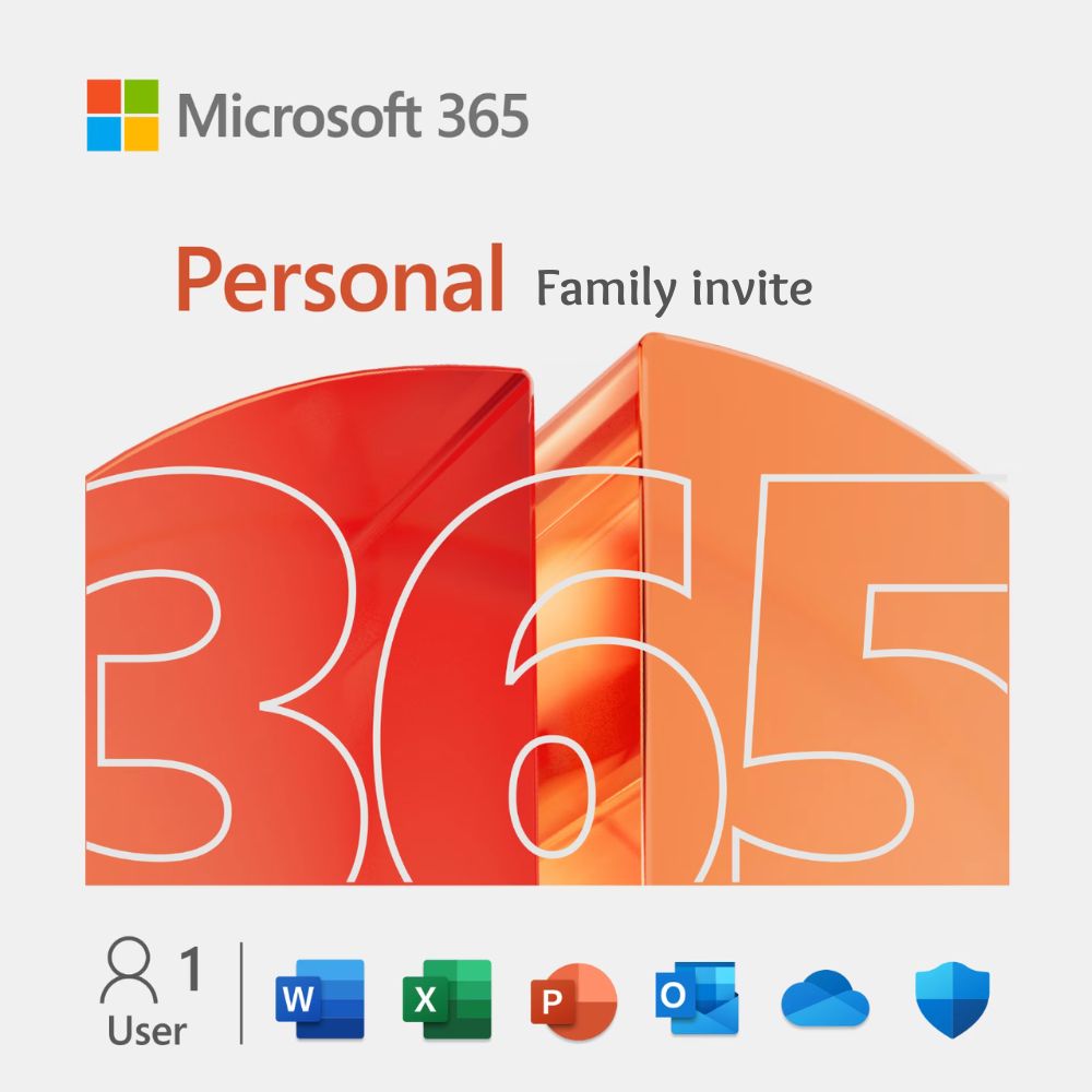 Microsoft Office 365 Plus For 5 Devices for Windows/MAC with Your Account (1 Year)