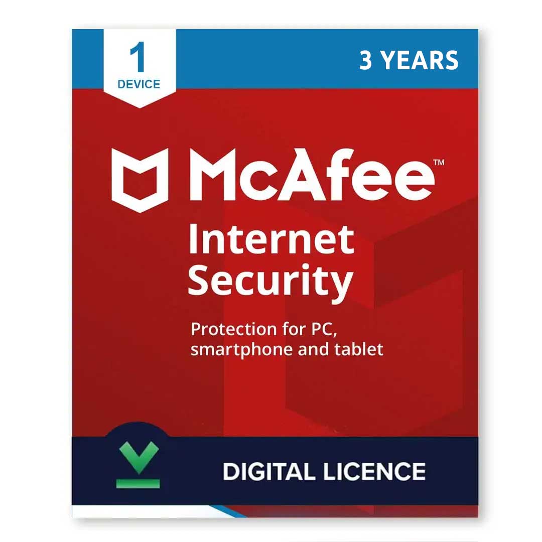 [Key] McAfee Internet Security 1 Device 3 Years Activation