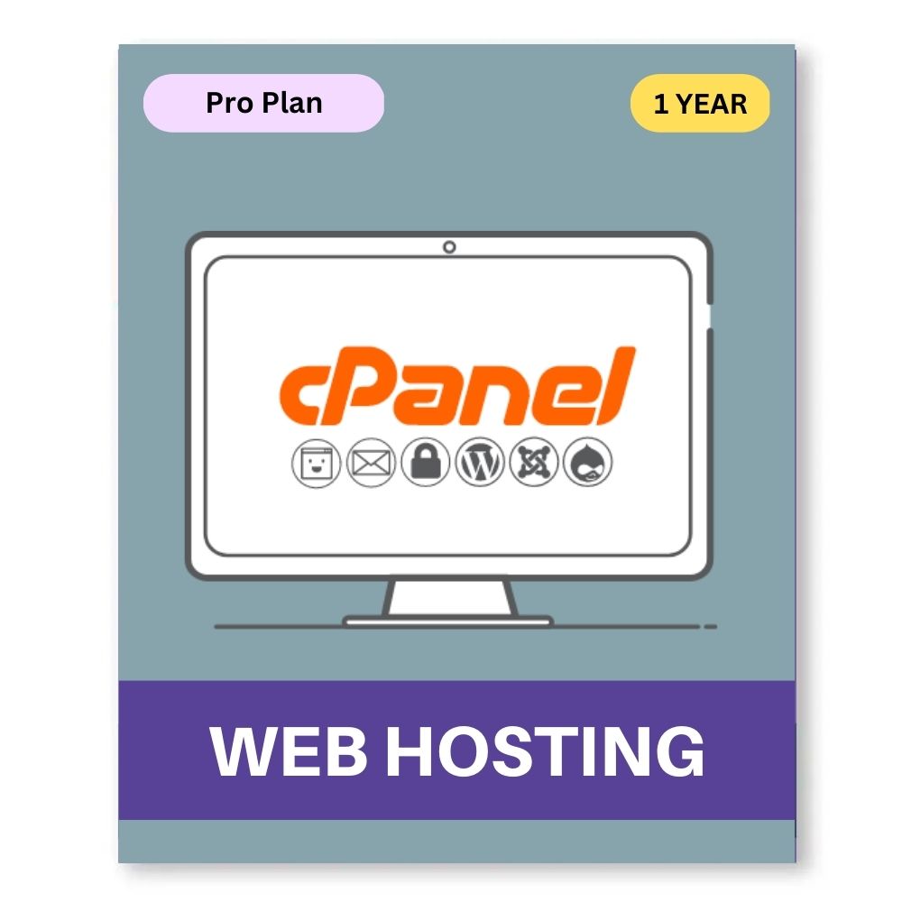 Cpenel Web Hosting | Pro Plan | 1 Year