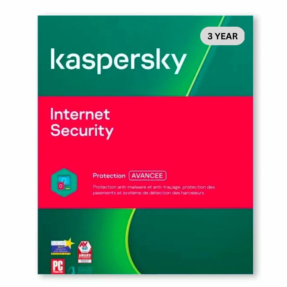 Kaspersky | Internet Security | 1 User | 3 Years Activation