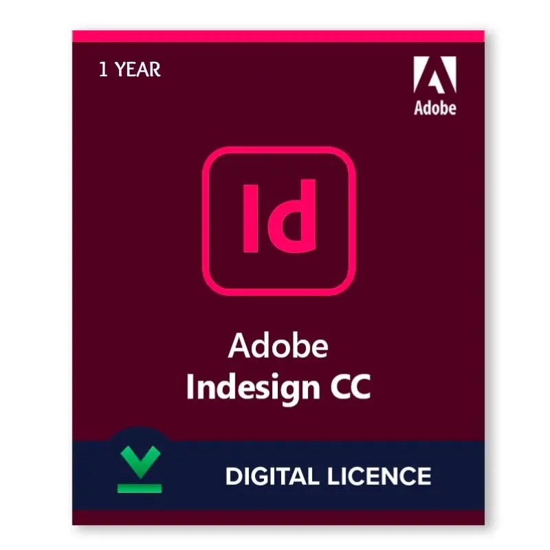 Adobe InDesign CC | 12 Month Genuine Activation
