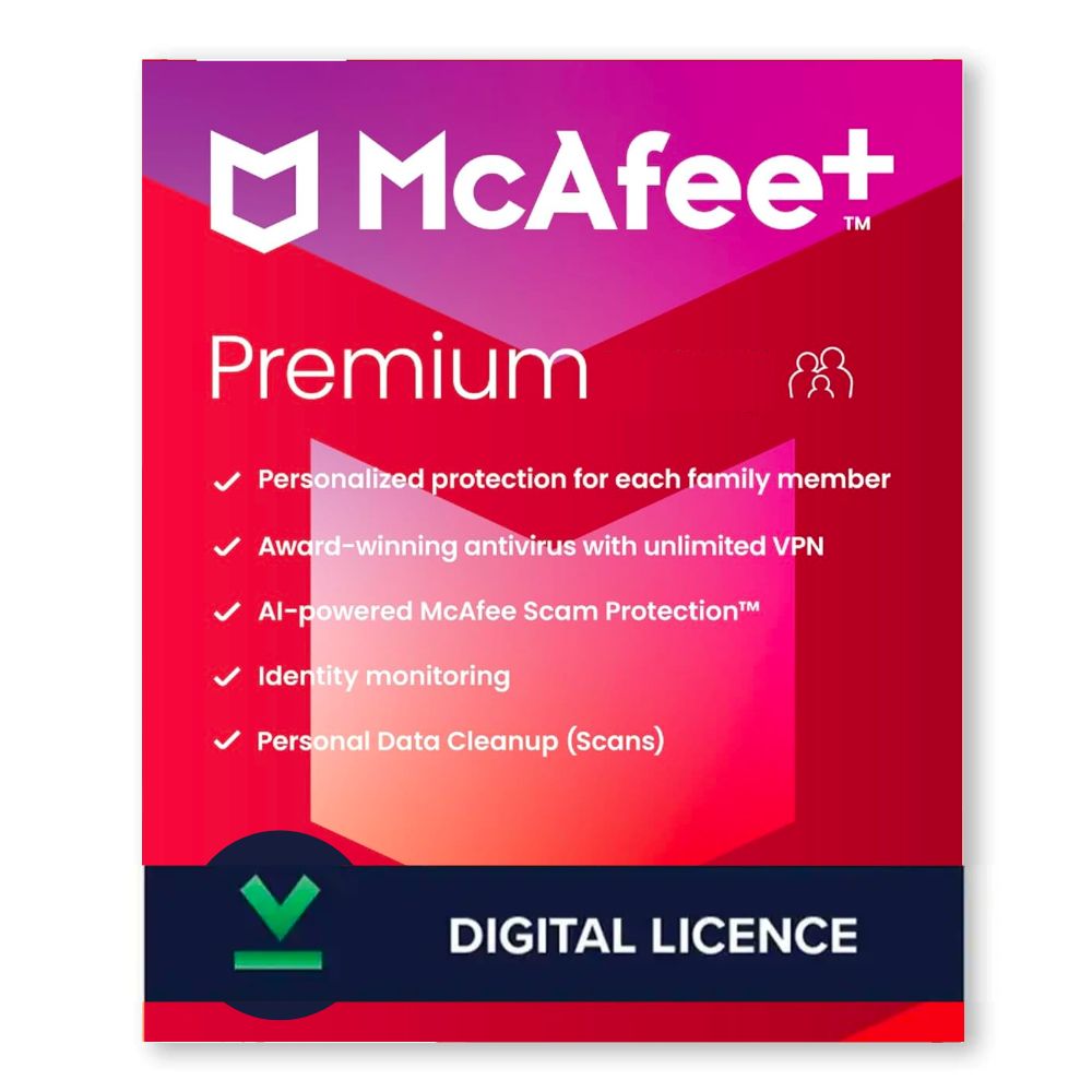 McAfee+ Premium 1 Device 1 Year Activation