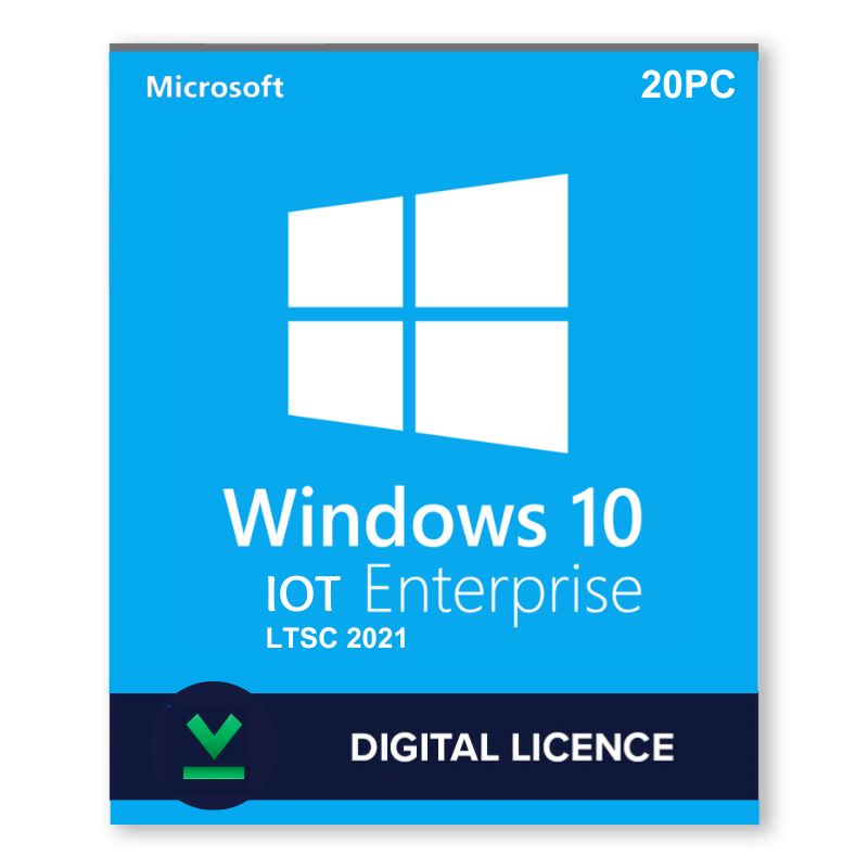 Windows 10 IoT Enterprise 2021 LTSC 20PC Activation