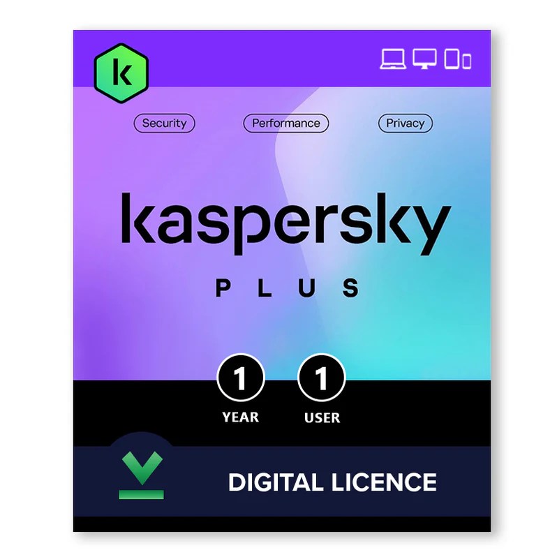 Kaspersky Plus 1 Device 1 Year Activation (VPN Activation)