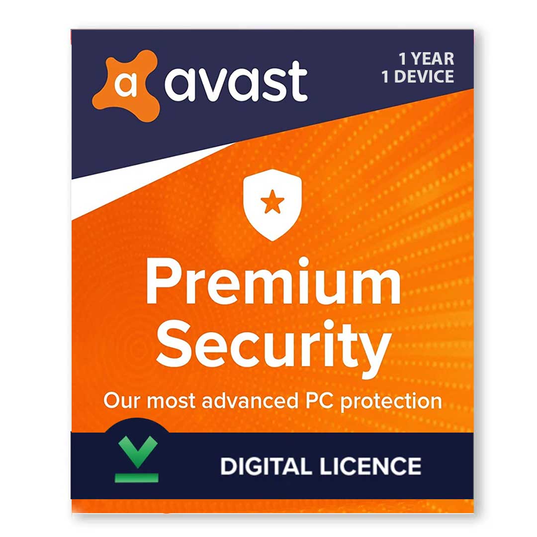 Avast Premium Security 1 Device 1 Year - PC Activation