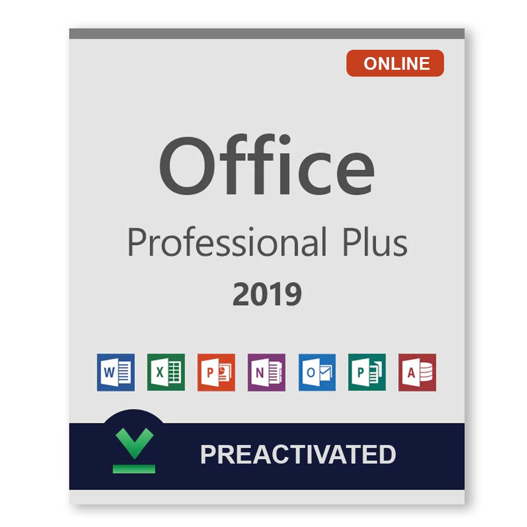Microsoft Office 2019 Professional Plus Activation 1PC (Online)
